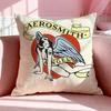 Band A-Aerosmith Cushion Cover Breathable Linen Pillowcase Summer Odorless Eco-Friendly Invisible Zipper Washable
