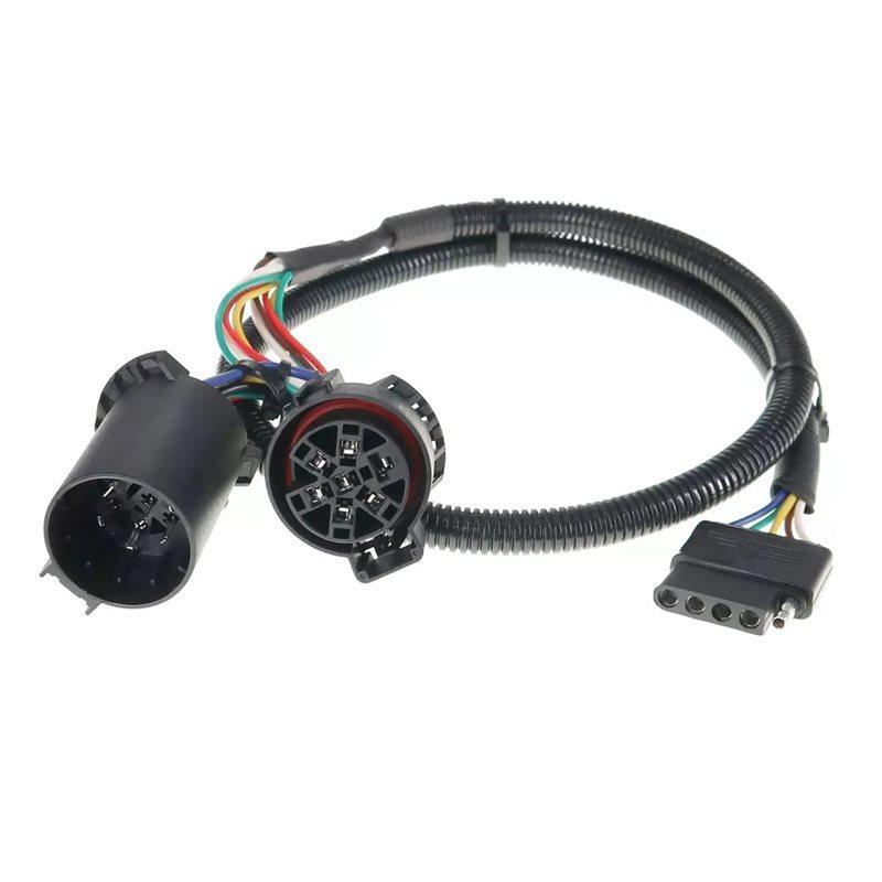 For USCAR Vehicle-Side  Trailer Connector 56584 5-Pin To 7-Pin Wiring Harness(Long 41 Inches)