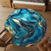 1PC Whale Ocean Abstract Art Round Chair Mat Area Rug - Non-Slip, Floor Mat for Office, Bedroom, Home Decor Christmas Gift C0528131