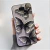 Case For Sony Xperia 20/Xperia 8/SOV42/Xperia 8 Lite Phone Case Luxury Fashion Butterfly Flowers Black Silicone Soft Back Cover