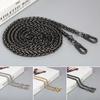 DIY Bag Accessories 60cm 120cm Bag Chains Replacement Metal Alloy Handbag Handle Chain Purse Chain Belt