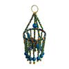 Traditional Windchimes|Hanging Ring Elephants with Bells|Polyester Handcrafted Latkan|Decorative Door Hanging Latkan (Multicolor)