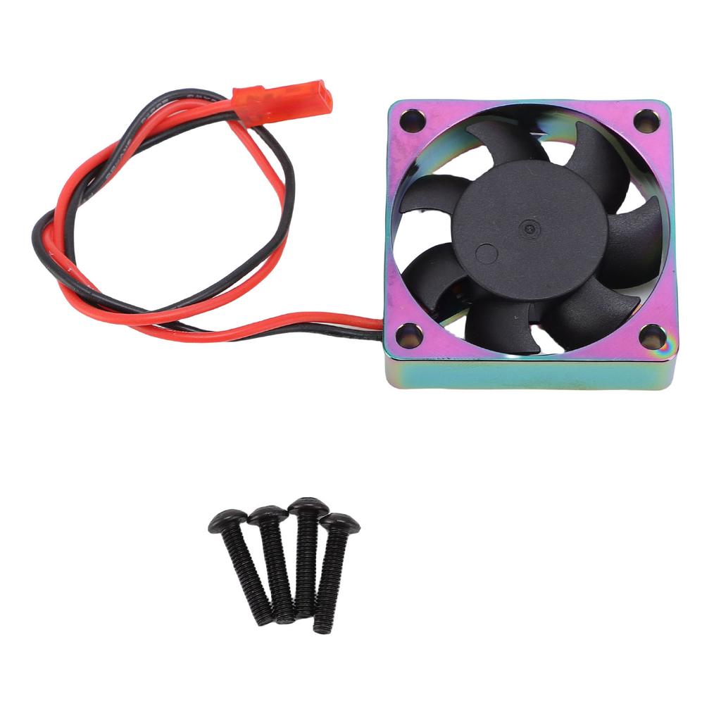 RC Motor Cooling Fan 14000RPM High Speed Aluminium Alloy RC Car Model Heatsink Cooling Fan