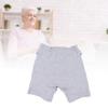 Elderly Hip Protection Shorts Breathable Sweat Absorbing Safety Hip Protector Pants Grey