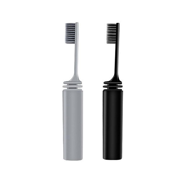 Travel Dental Brush Mini Outdoor Camping Folding Portable Disposable Travel Toothbrush Adults Teeth Brushes YAS08