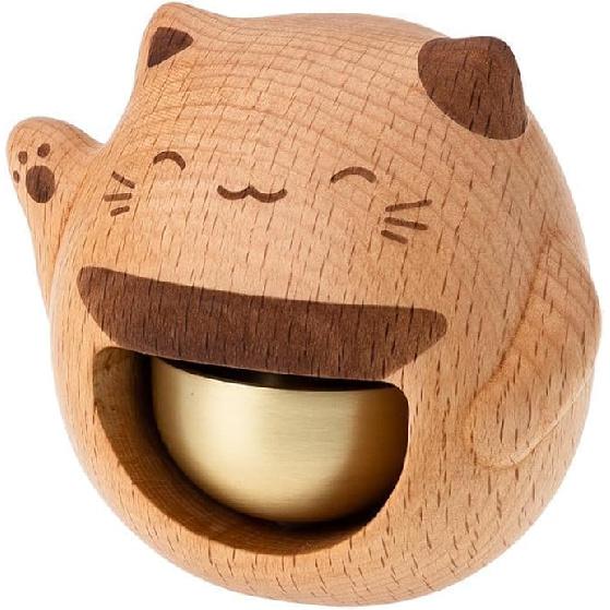 Wooden Shopkeepers Bell for Door Opening, for Home and Business, Shop Entry Alert Chime Chime for Home Refrigerator, Porch, Creative Crafts Gift