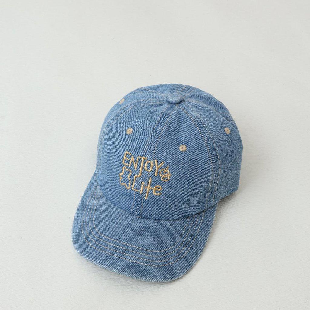 Children's Denim Duckbill Hat - Four Seasons 2026 New Style, Sun Protection Baseball Cap for Boys and Girls