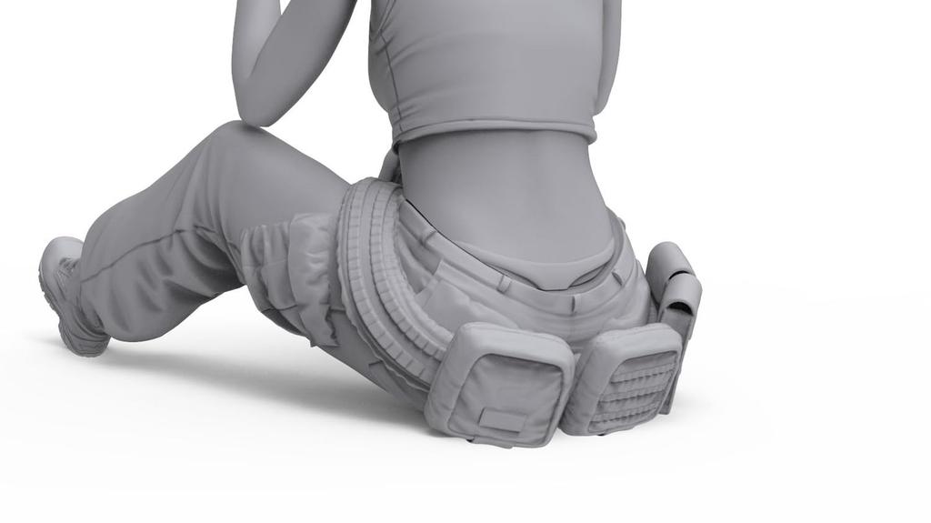 Tori Factory Girls in Action Series Tiida Resin Kit 1/24 GC-046