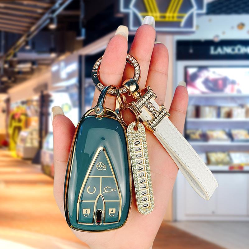 Compatible Car Key Cover for Changan CS75plus, Yidong CS55, CS35plus, and Oshan X5/X7 Models