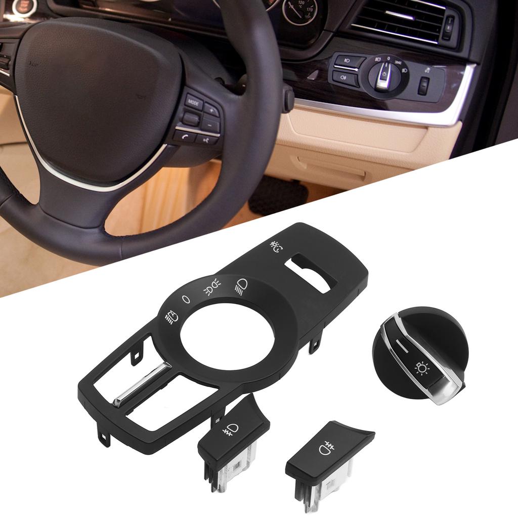 Headlight   Rotation Button Headlamp Control Panel Car Interior Accessories for 5 6 7 Series X3 X4