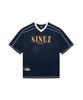 NINEZ Waffle Mesh Rugby Oversized T-Shirt (2 Colors)