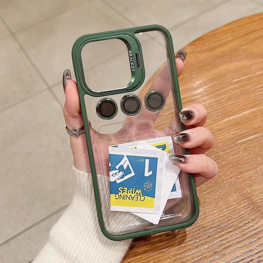 Suitable for IPhone16Promax Dual Stand Strong Magnetic Phone Case, Apple 15 Anti-drop Protective Case 14