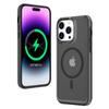 For iPhone 16 Pro Back Cover Skin Touch Frosted Translucent Magnetic Phone Case