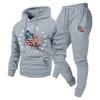 2025 Autumn Unisex Trendy Hooded Pullover Sweatshirt & Sportswear Set
