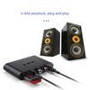 Audio Receiver Bluetooth 5.0 3.5mm AUX Jack U Disk NFC RCA Stereo Music Wireless Adapter with Mic for Car Kit Bluetooth Speaker