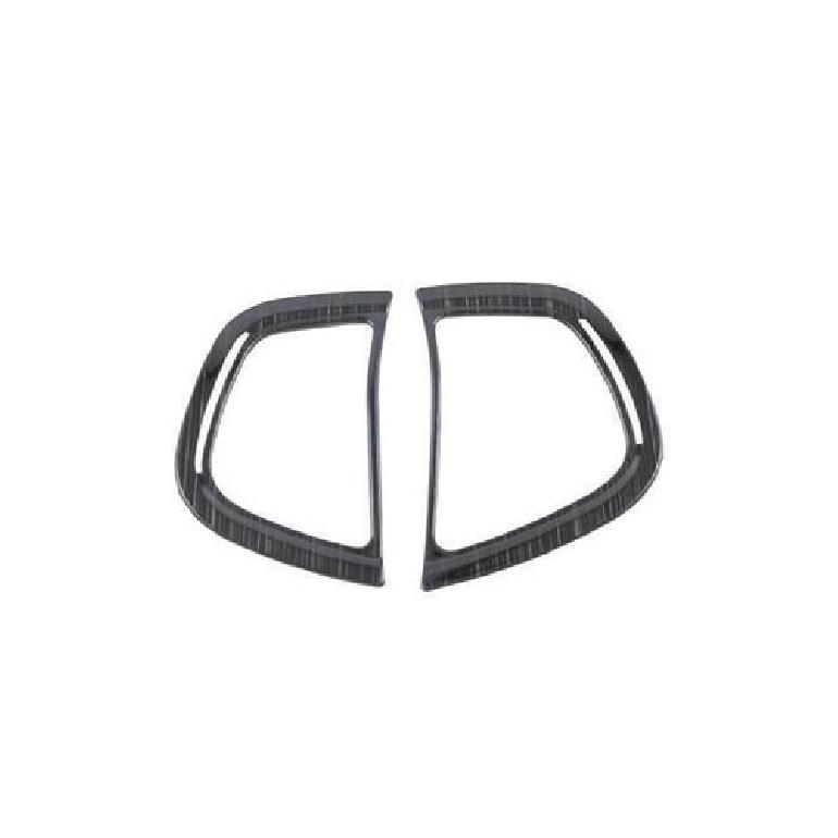 For Chevrolet Blazer 2019-2021 Black Titanium Dashboard L&R Air Outlet Vent Trim