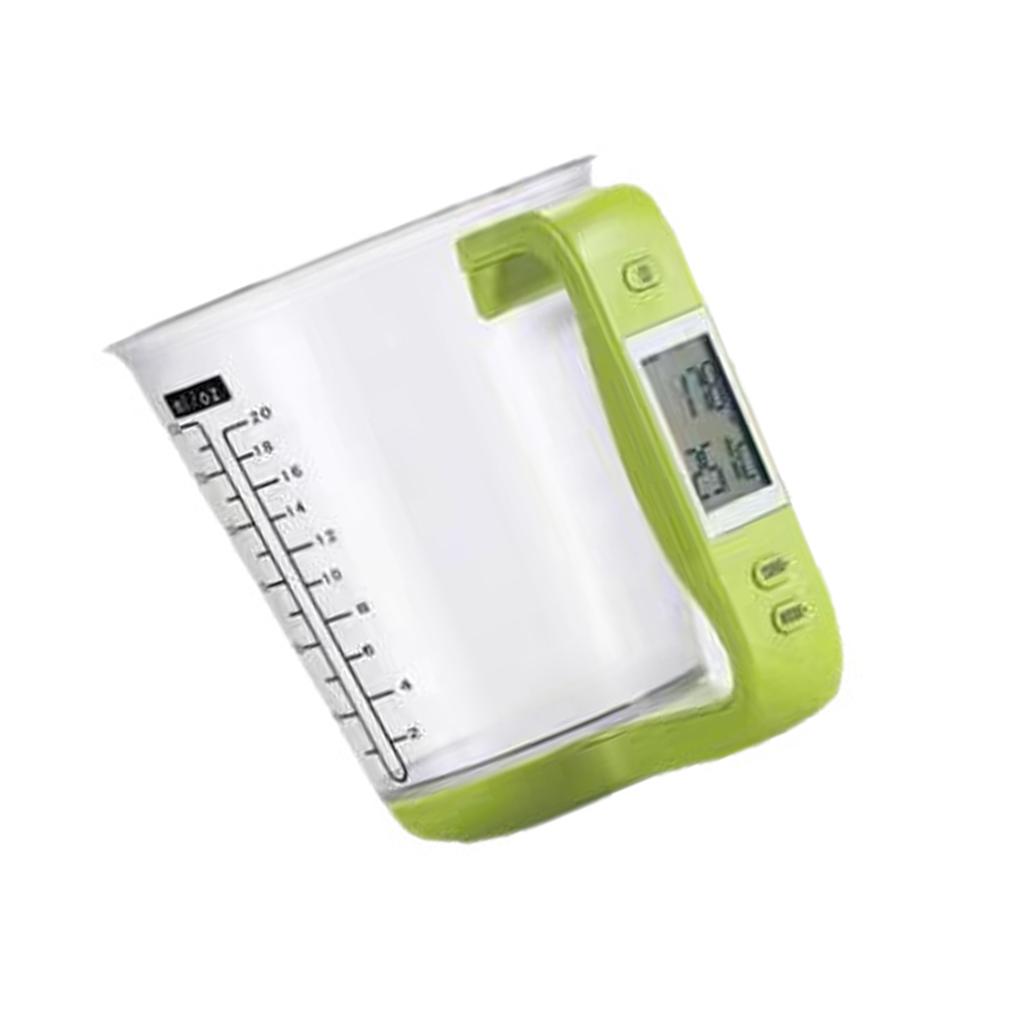 Auto Shut Digital Measuring Cup Scale for Baking Enthusiasts Featuring Durable Construction and Clear Readouts