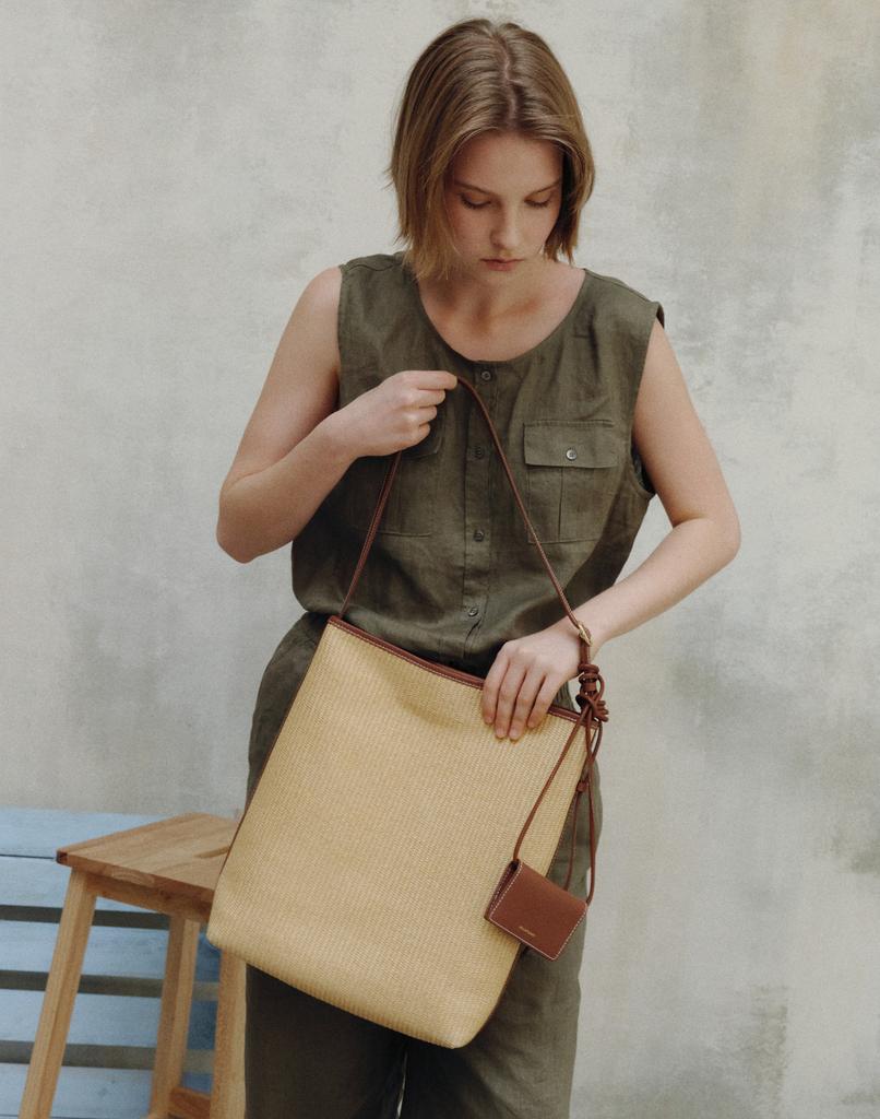 Jillstuart Acc [Este] Este Raffia Shoulder L