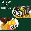 Insect Animals Model Set Building Blocks Toy Assembly Bee Dragonfly Mantis Bricks Toy Interesting Animal Ornaments For Kids Gift
