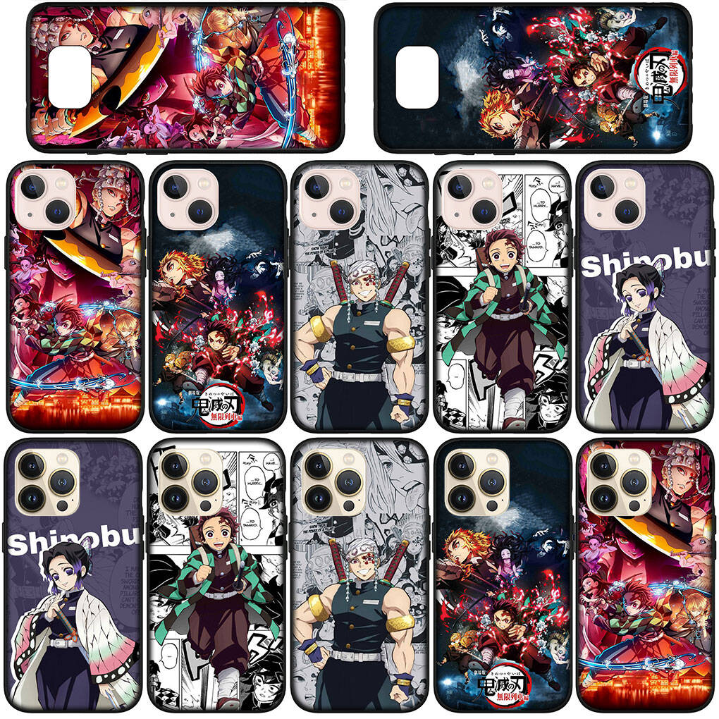 Case for Samsung Galaxy S25 S23 S22 S24 Ultra FE A05 A06 A15 A16 A36 A37 A35 A54 A55 A56 A57 A25 A26 A53 A17 Comics Kamado Tanjirou Demon Slayer Cover