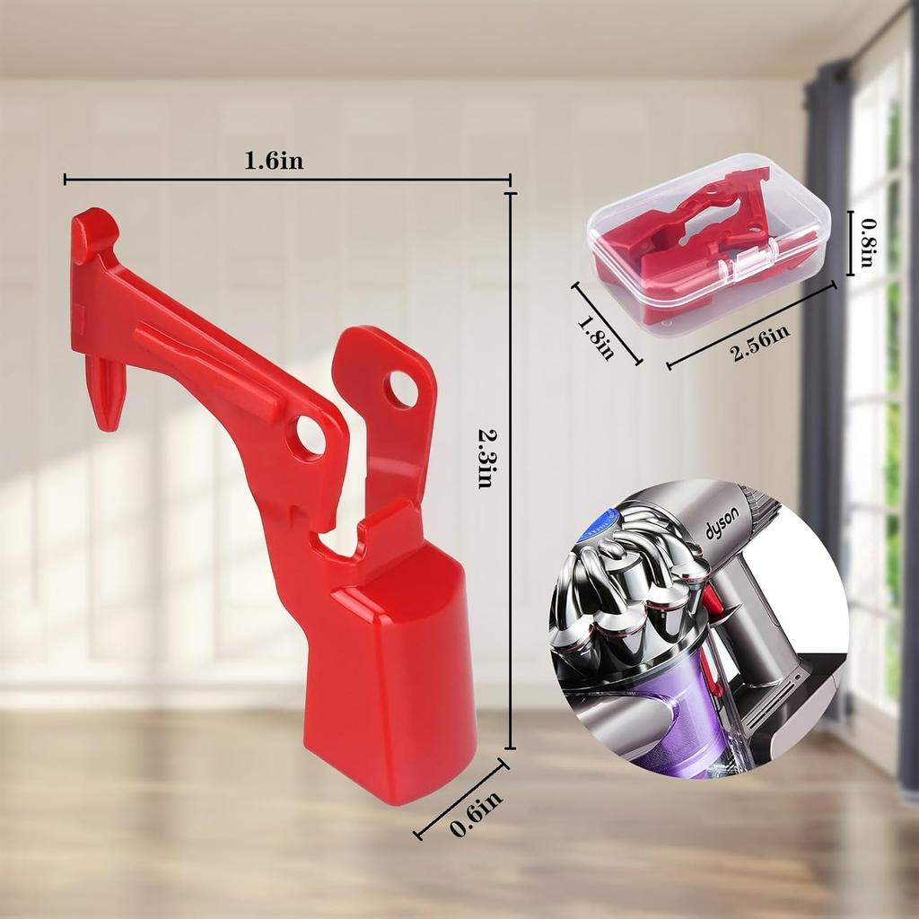 2 PCS Power Trigger Replacement Switch Button for V10 V11 with 1 PCS T8 Screwdriver, Vacuum Cleaner Switch Button for Replacement Parts