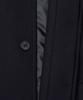 Musinsa Standard Wool Blend Maxi Balmacaan Robe Coat [Navy]