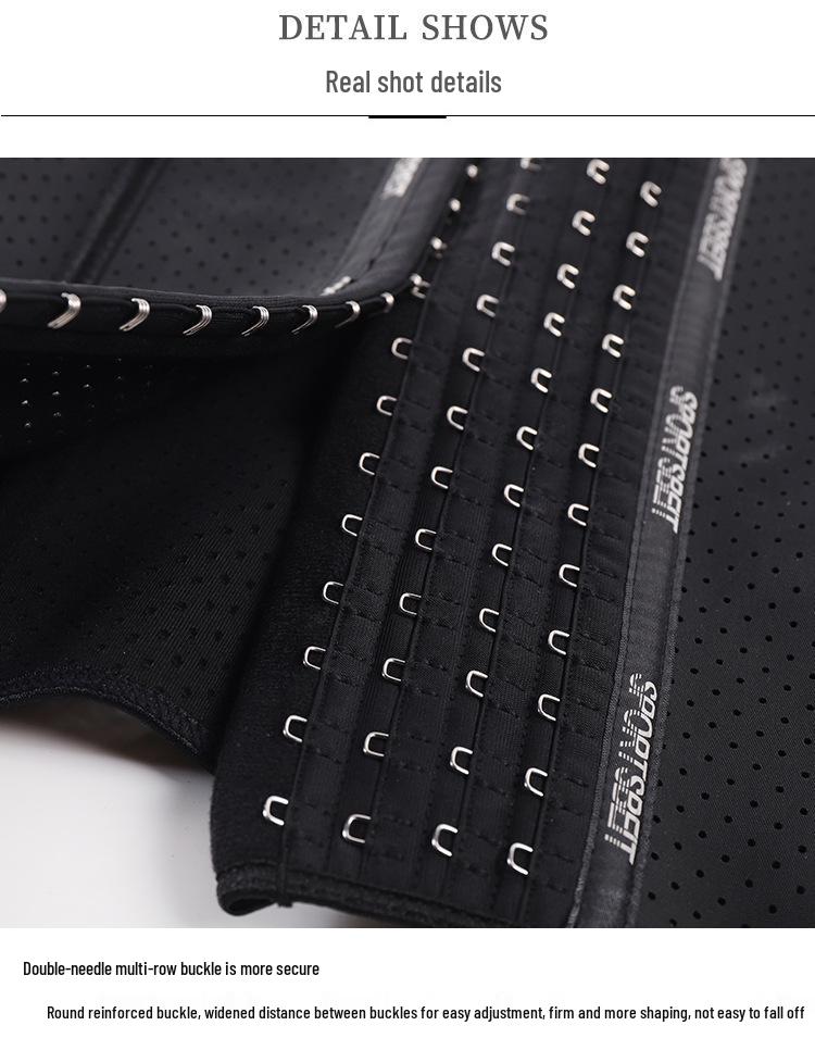Natural Latex Tummy Control Body Shaper: Sports Fitness Waist Cincher and Lumbar Support Slimming Belt