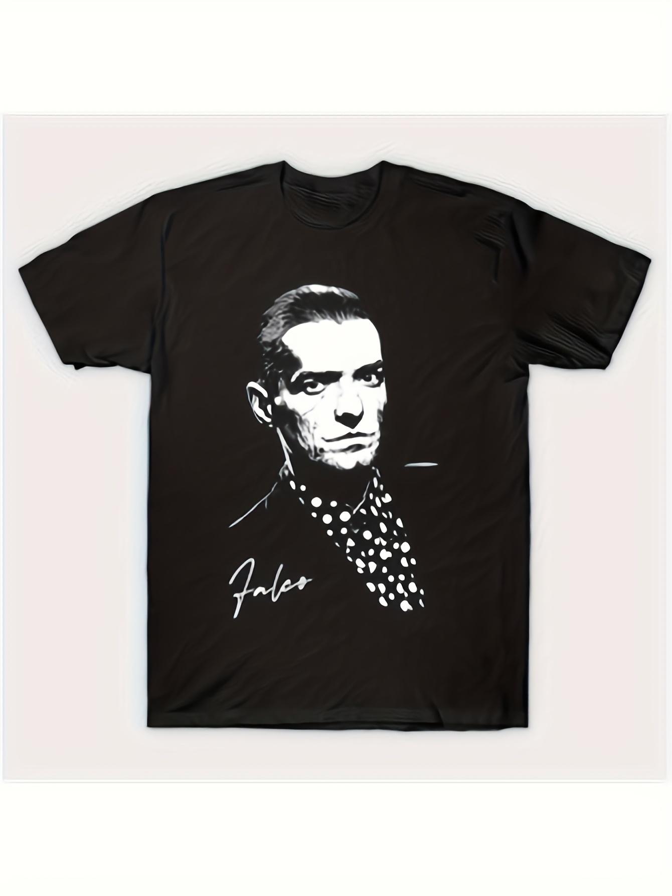 Men s Falco Der Kommissar Retro Video Game T-Shirt - Iconic Falco Graphic Print XS