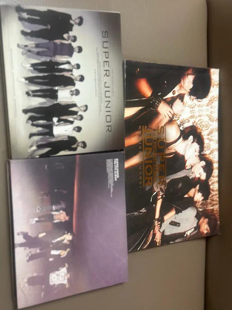 SUPER JUNIOR 4th Album (3 versions) + 2 Rare Pokémon + Bromide Used