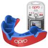 Opro Silver Mouthguard Red/Blue
