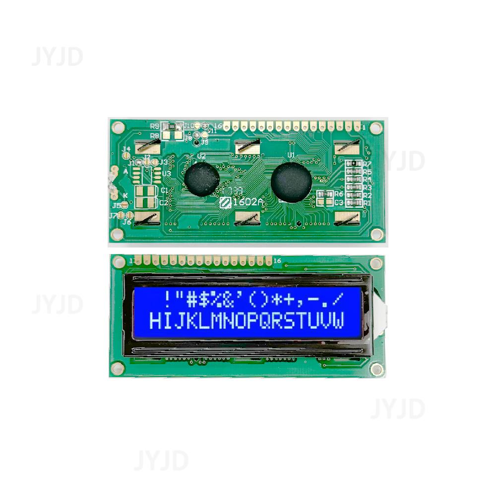 LCD1602 Modül Mavi Yeşil Ekran Arduino İçin LCD1602A LCD Karakter UNO R3 Mega2560 Ekran PCF8574T IIC I2C Arayüzü
