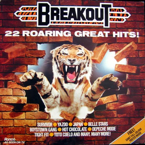 

LP Record VARIOUS - Breakout (22 Roaring Great Hits!) RTL2081 Ronco 1982 UK Rock Used