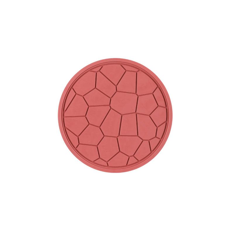1PCS Round Silicone Coasters Square Non-slip Placemats Heatproof Cup Mat Reusable Tableware Set Table Protector Drinkware