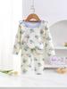 Children's Korean Style Thermal Velvet Pajama Set - Boys & Girls Warm Autumn Shirt and Pants