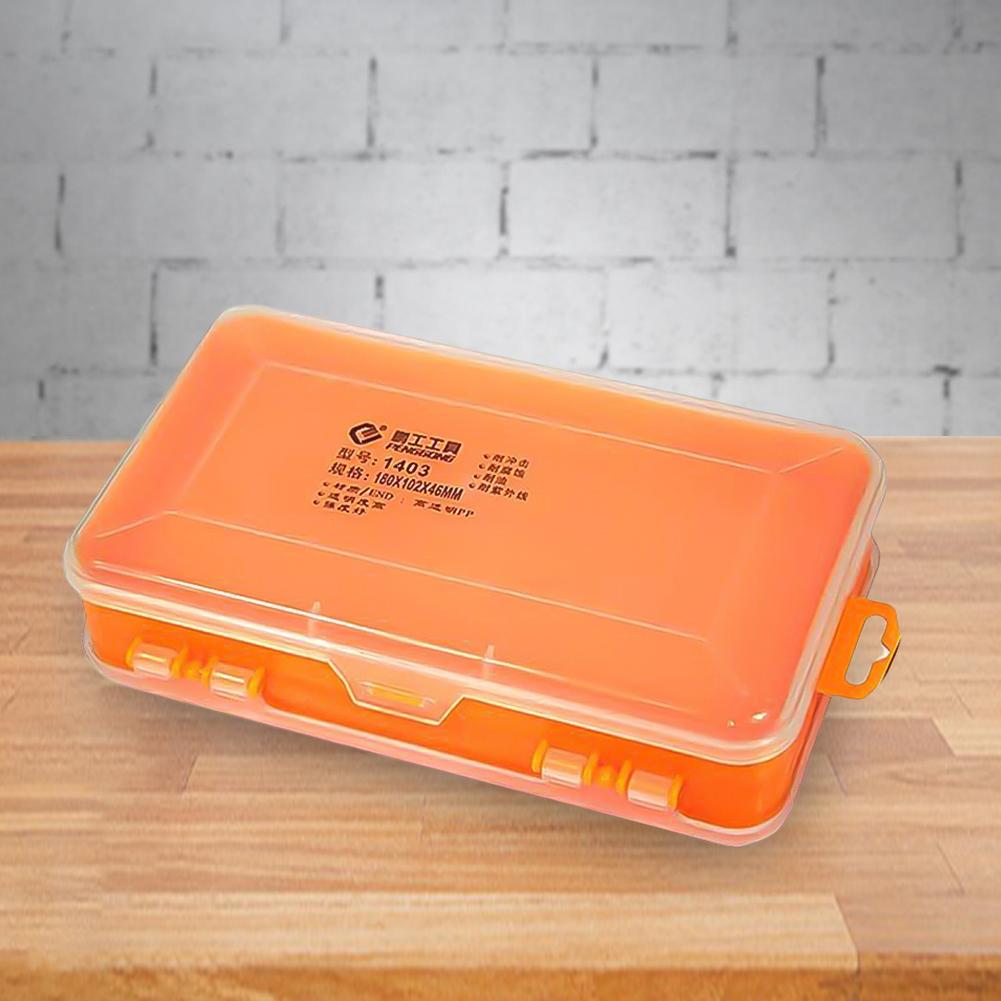 

Plastic Double-Side Tool Box Screw Nail Nut Bolts Carry Case Multifunctional Jewelry Portable Tool Case Hand Tools Storage Boxes China Mainland