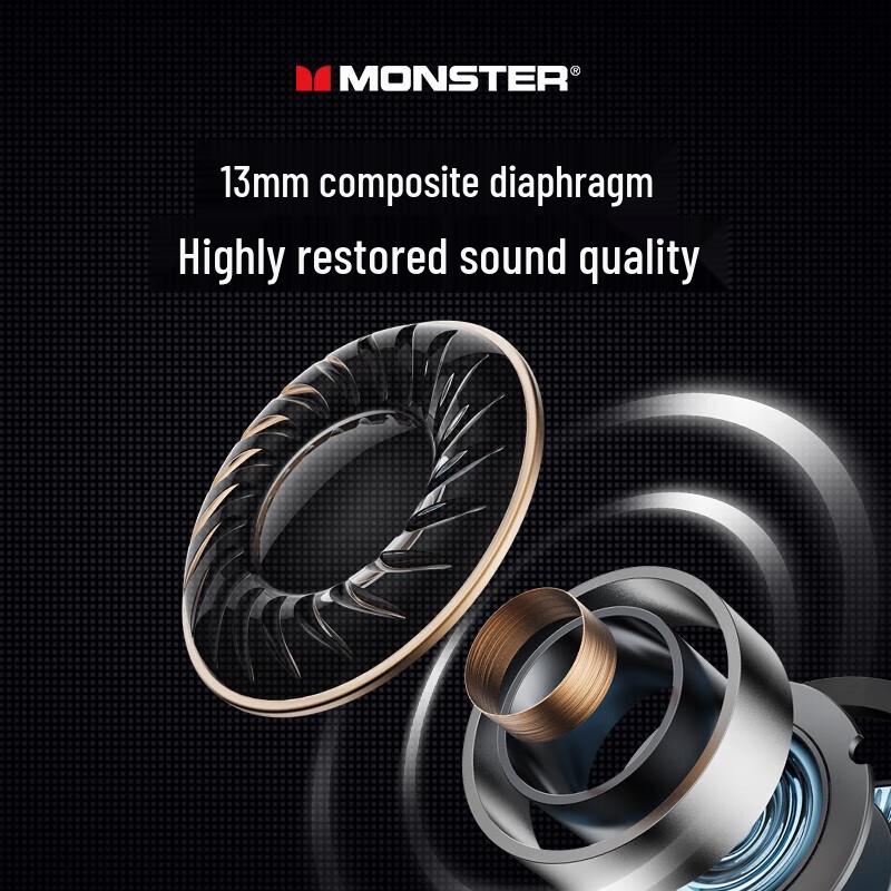 Monster XKT16 Semi-in-ear Bluetooth Earphones