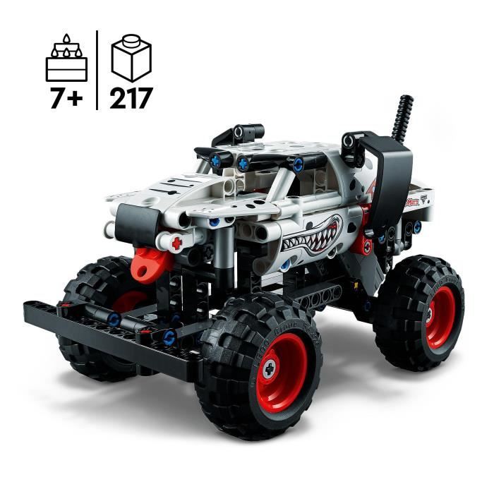 LEGO® Technic 42150 Monster Jam Monster Mutt Dalmatien, 2-en1, Monster Truck Jouet, Voiture