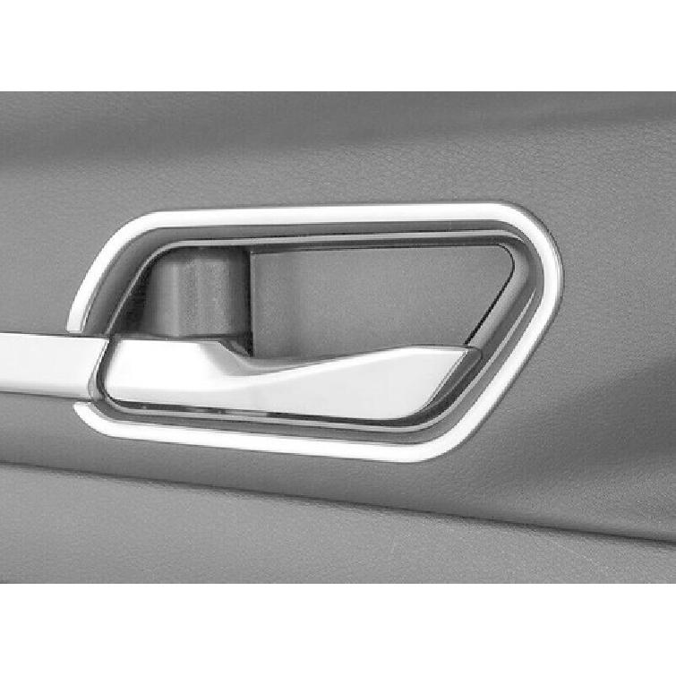 Fit For Nissan Altima/Teana - Silver Steel Inner Door Handle Frame Trim