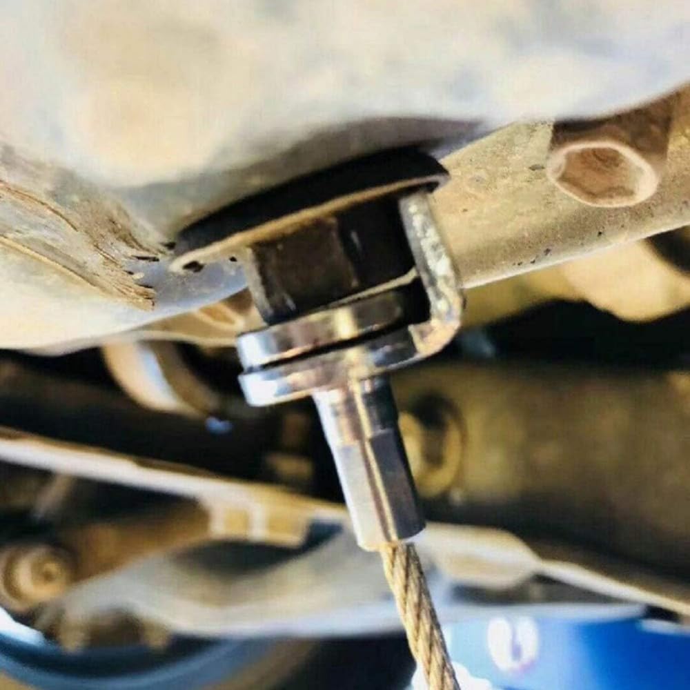 Magnetic Drain Bolt Tool Drain Plug Remover Removal Tool Anti-burn Replacement Auto Repair Tool