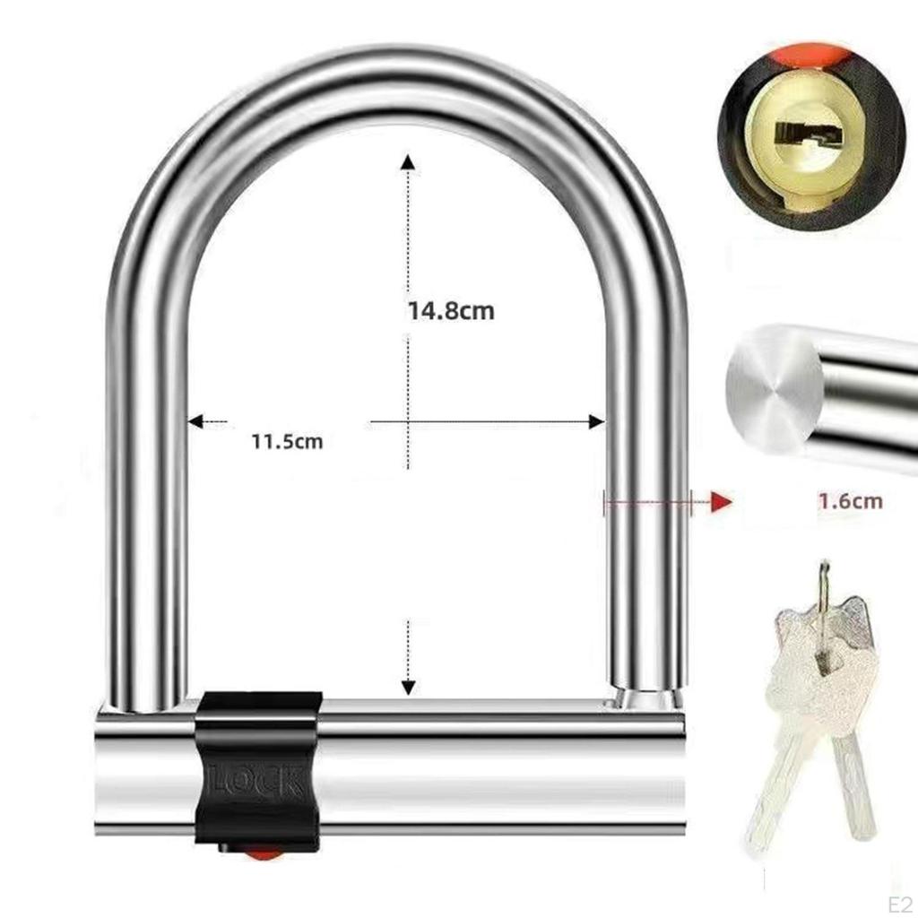 Schloss Hydraulischer Schneider Widerstandsfähige Schlösser Motorradzubehör