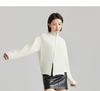 Fashionable Three-dimensional Ribbed Knitted Sweater for Women, 2026 Spring and Autumn New High-end Cardigan Sweater Jacket