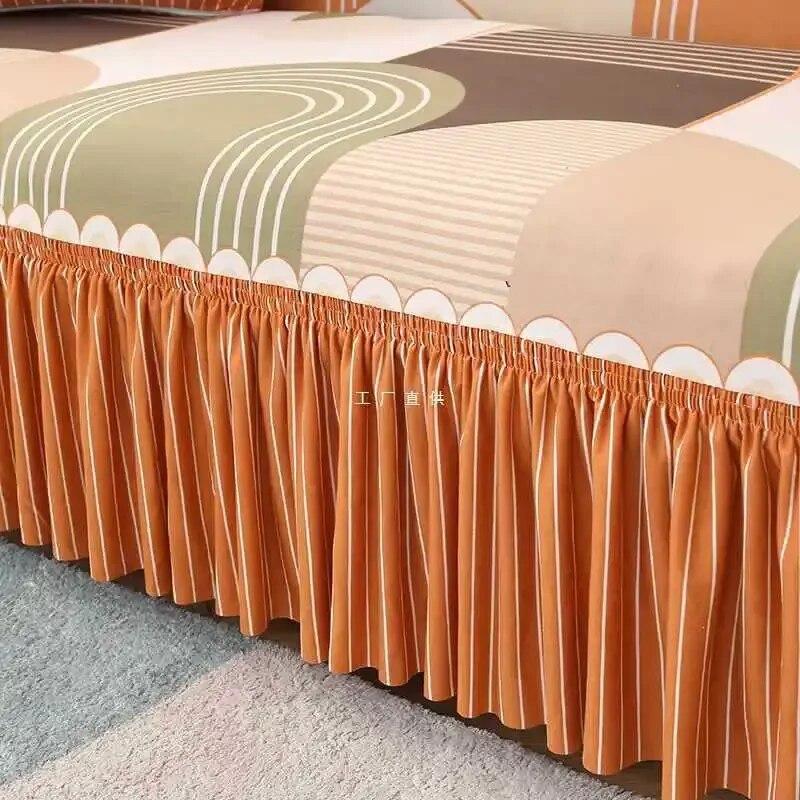 Double Sofa Large Skirt Sofa Cushion Four Seasons All Inclusive Sofa Cover Simple Elastic Luxury Sofa Protective Cover