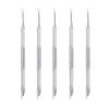 Xiaomi Double-Headed Stainless Steel Cuticle Remover Nail Pusher Exfoliation Prep Tool  Bevel Shovel Manicure Pen Nail Art Tools