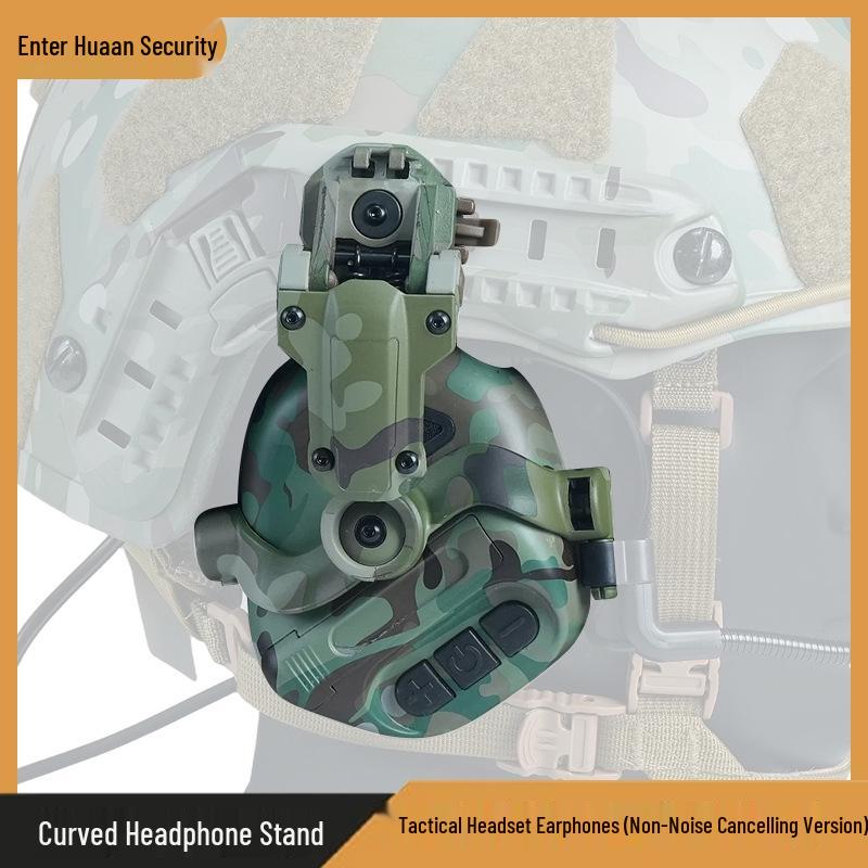 

Sixth Gen Camouflage Tactical Headset with Rail Mount & PTT for Mobile Phones