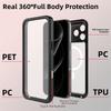 Custodia Impermeabile IP68 per iPhone 12 13 14 15 16 17 Pro Max con MagSafe Antineve Antipolvere Antiurto Copertura di Protezione a 360°