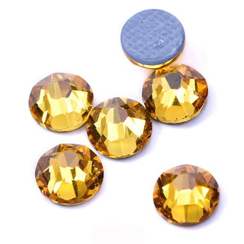 High Imitation Austrian Glass Hot Diamond Rhinestone Hot Melt Adhesive Eight Big Eight Small Diy Creative Clothing Accessories