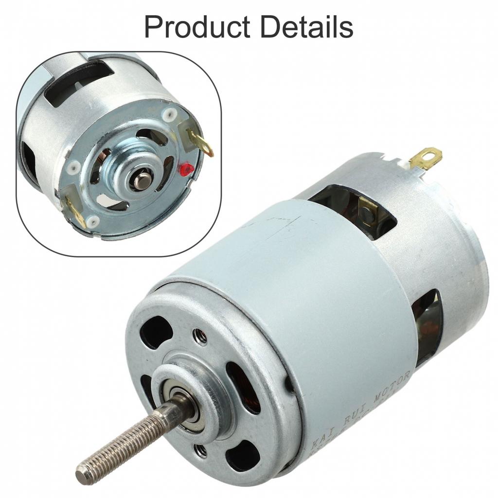 18V Ball Bearing Motor 755 DC Motor Engineering Treatments