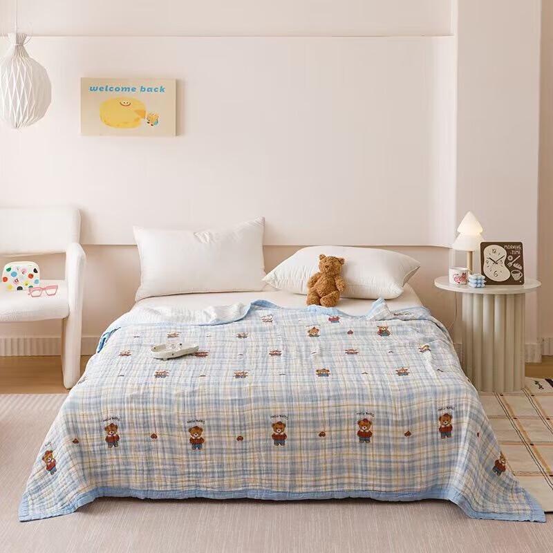 

You Meng Jia Ju Infant Six-Layer Cotton Towel Blanket