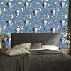 Stars, moons and sleeping teddy bears wallpaper for living room and bedroom 50x1000