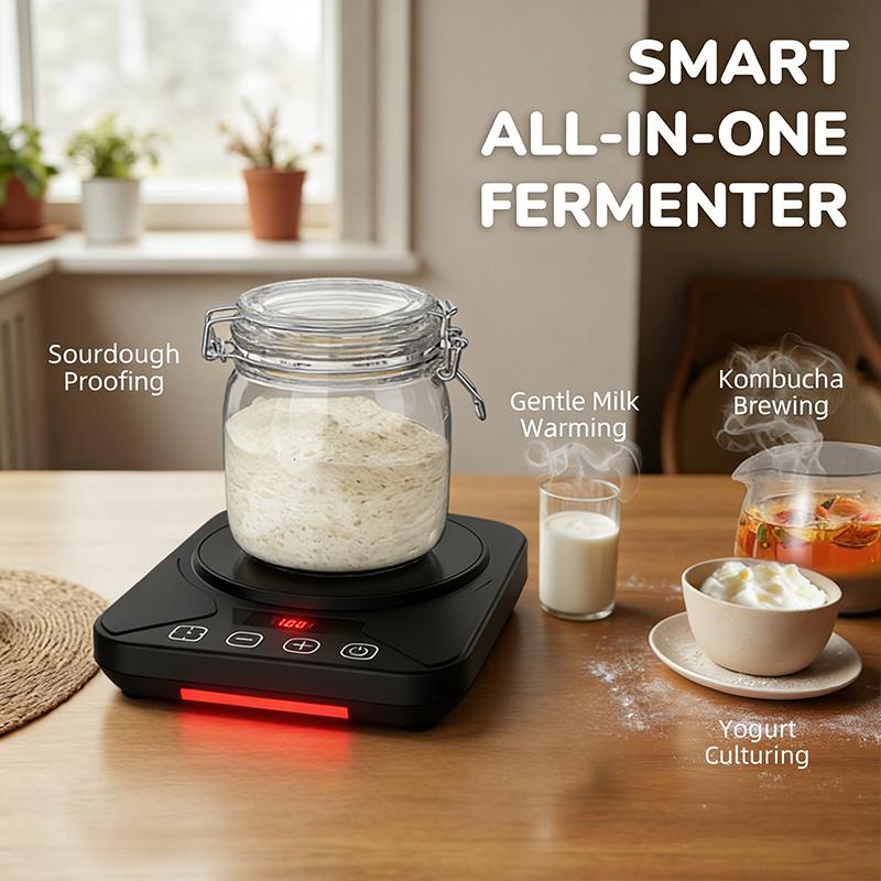 Electric Coffee Mug Warmer with Adjustable Temperature Smart Cup Heater for Milk Tea Office Desk Home Use